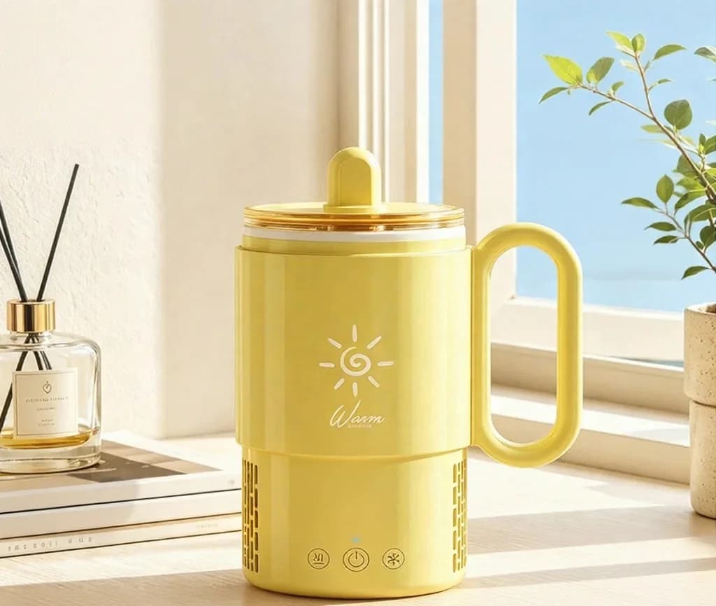 Mini dzesēšanas un sildīšanas krūze 450mL 36W skārienvadība
