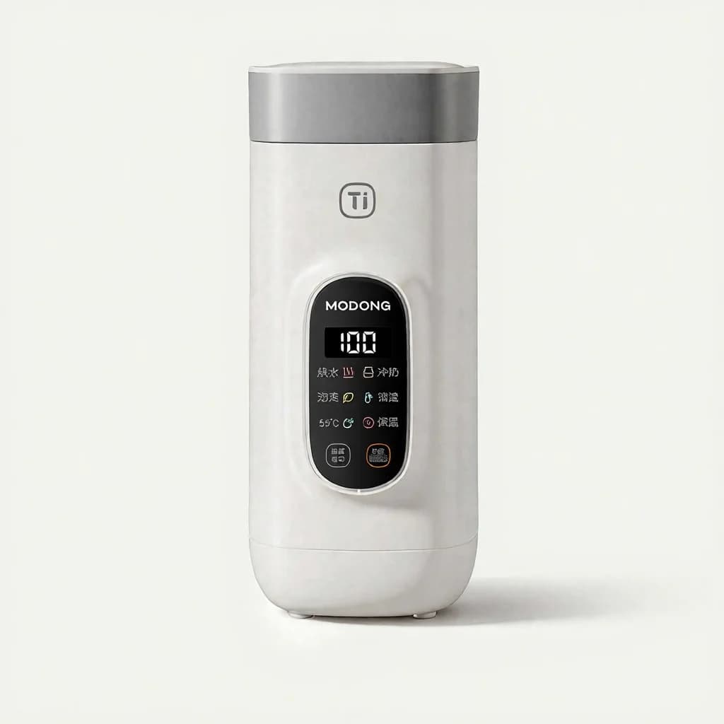 Titāna elektriskā ceļojumu ūdens sildkrūze, 650ml, 220V