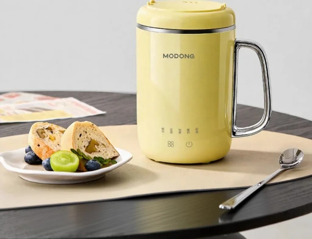 Mini elektriskais putras katliņš, 1L, zem 220V, skārienvadība
