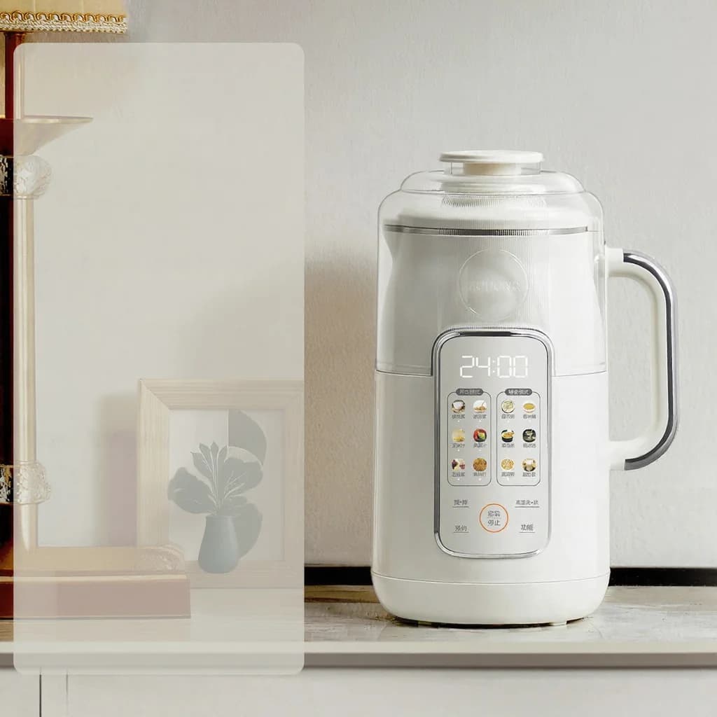 Blenderis ar apsildi, 1,2 L tilpums, skārienjutīga vadība, nerūsējošais tērauds