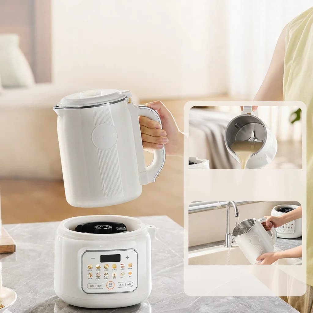 Sildīšanas blenderis sojas piena pagatavošanai ar pašattīrīšanos 800W
