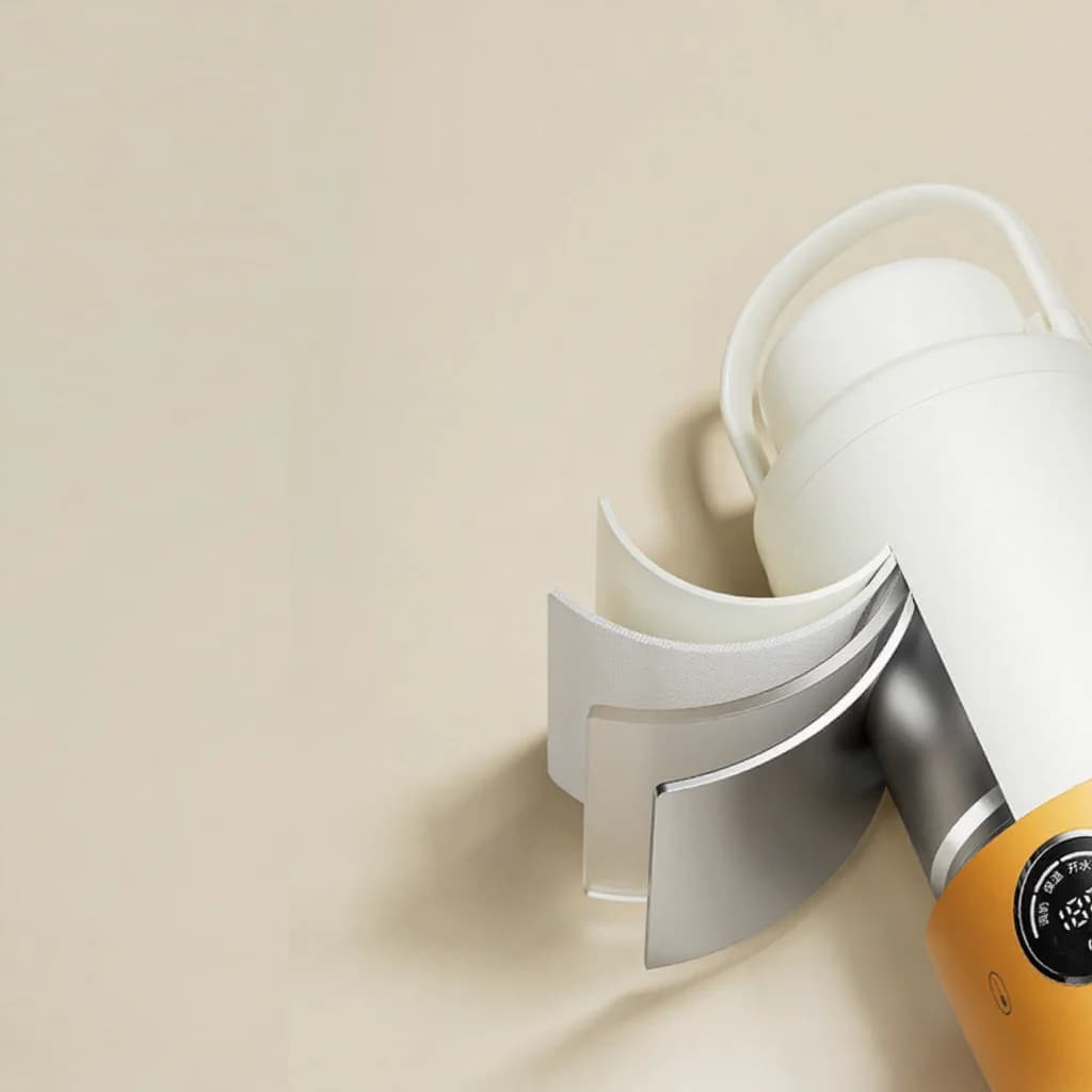 Pārnēsājama elektriskā ūdens sildīšanas krūze 1L 110V-240V