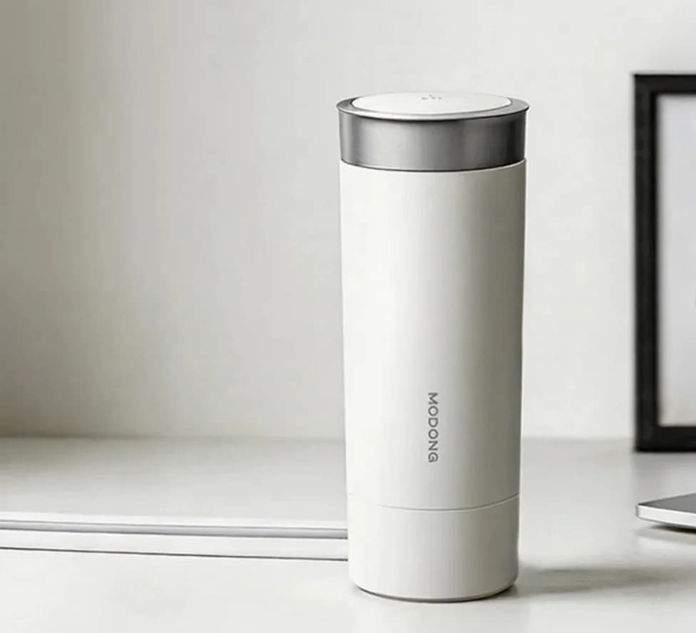 Pārnēsājama elektriskā ūdens sildkrūze 350ml 316L nerūsējošais tērauds