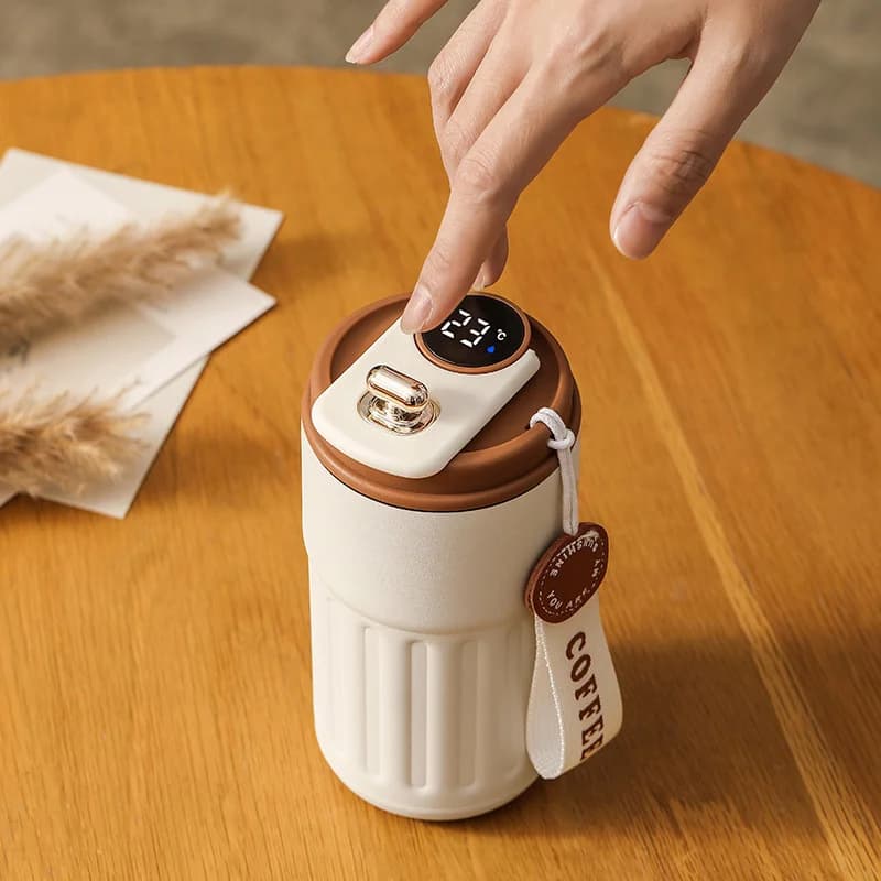 450ml temperatūras displeja termokrūze