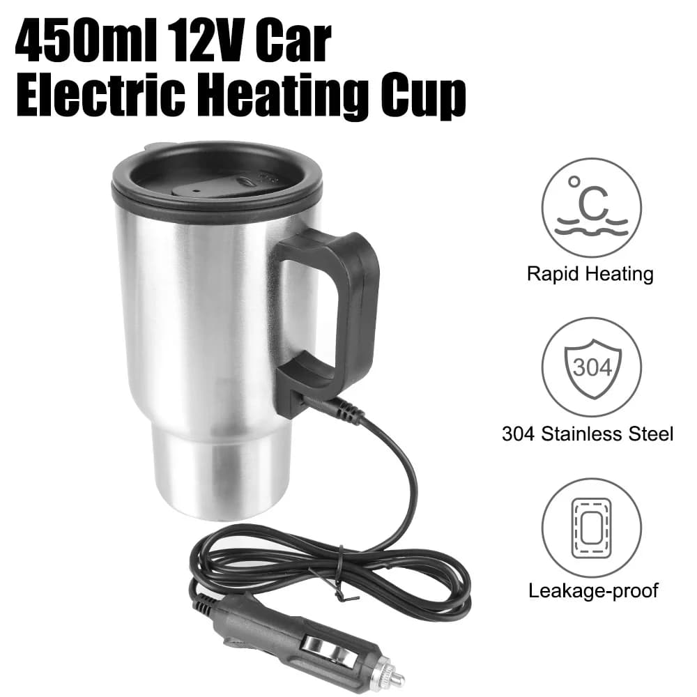 450ml 12V auto elektriskā tējkanna