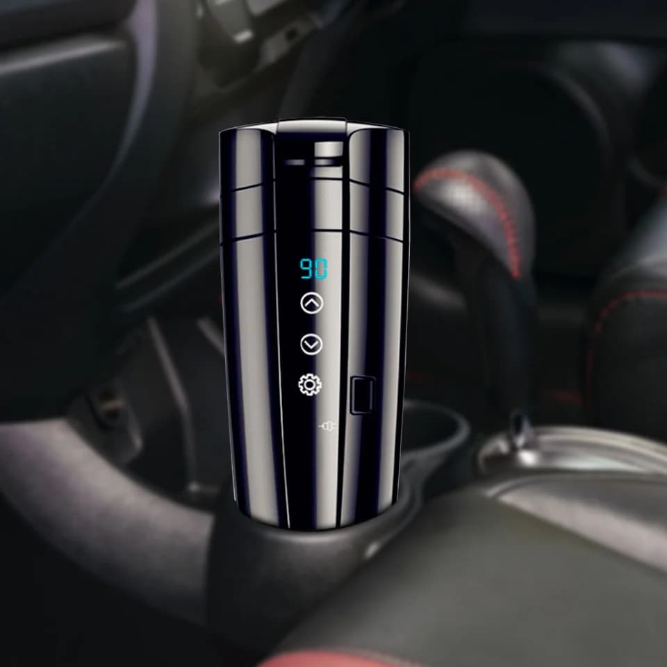 12V/24V skārienekrāna auto sildīšanas krūze