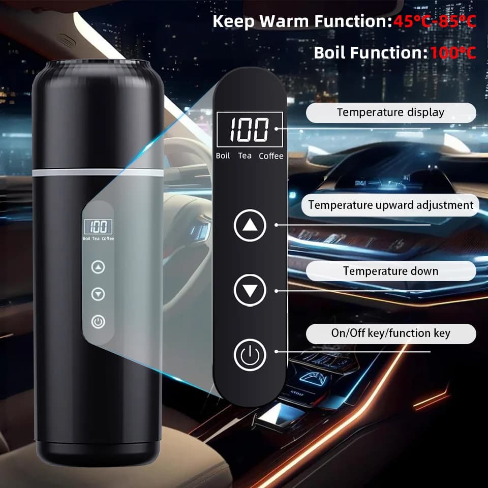 500 ml 12V/24V automašīnas sildkrūze