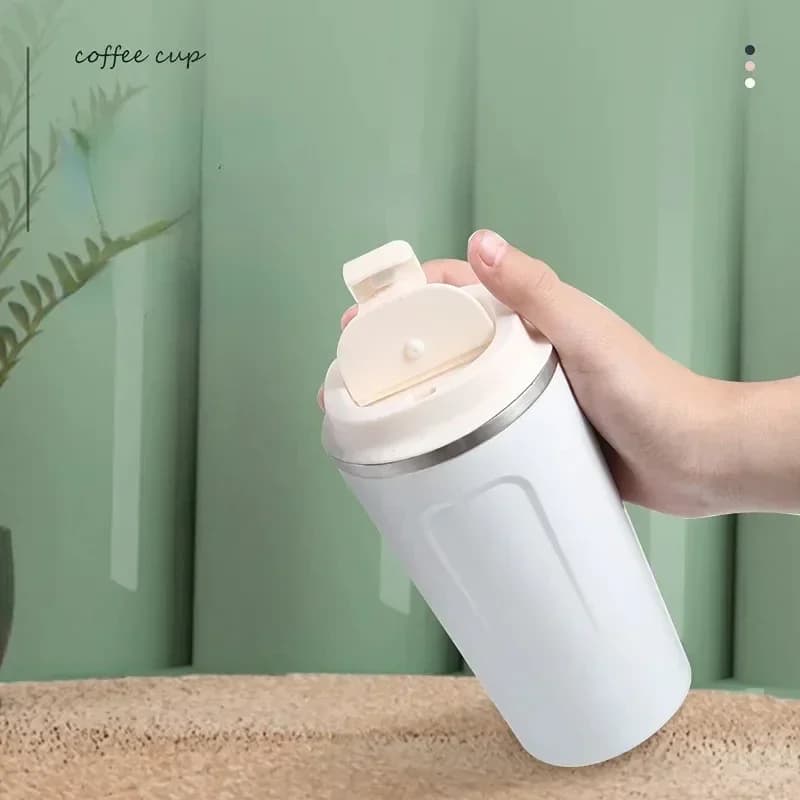 510 ml hermētiska ceļojumu kafijas krūze