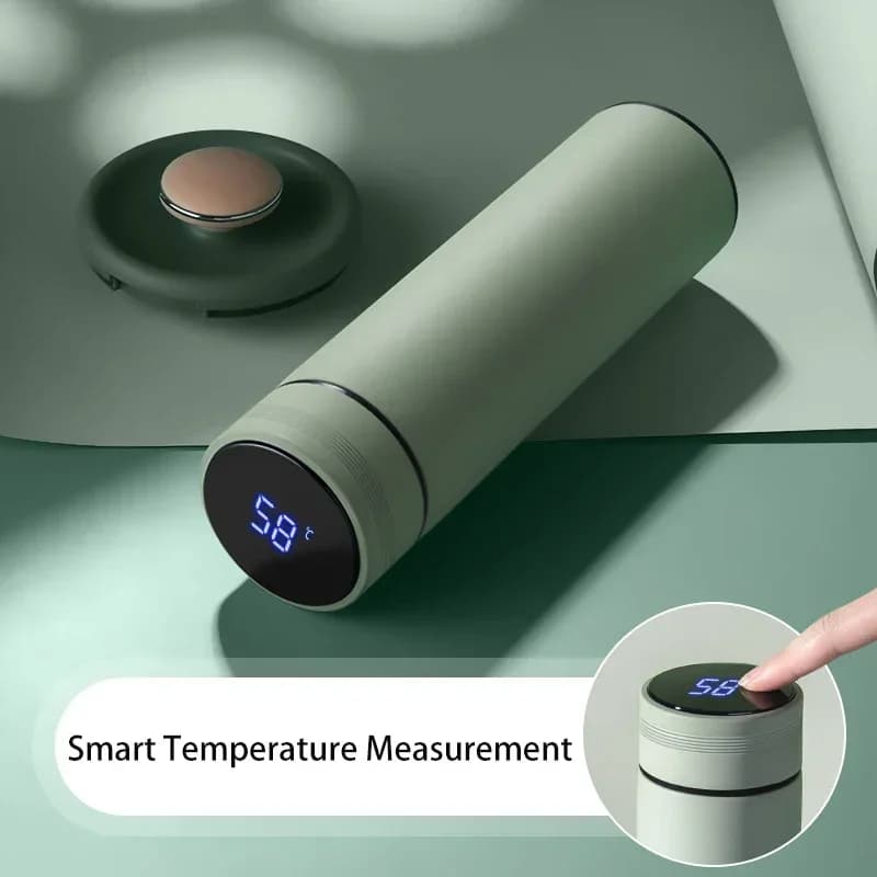 500ml temperatūras displeja termoss krūze