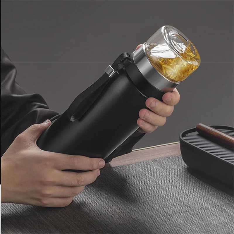 750 ml/1100 ml tējas uzlējuma termoss
